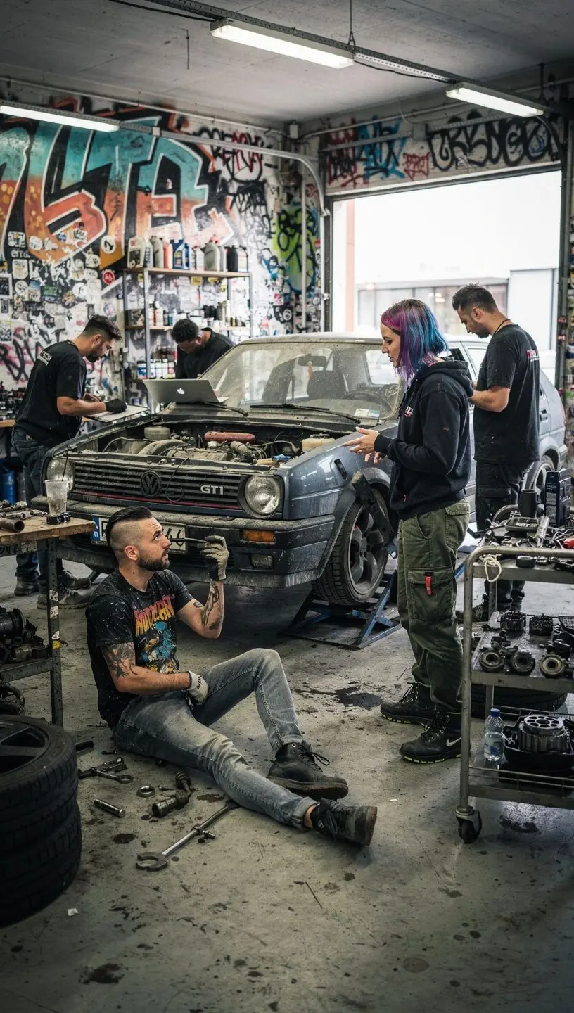 Diagnose und Feinabstimmung der Motorelektronik durch erfahrene Auto-Tuning-Experten.